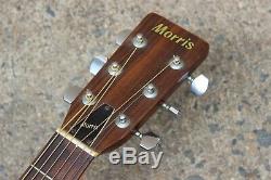 Guitare Acoustique Vintage Morris W-20 Terada (fabriquée Au Japon)