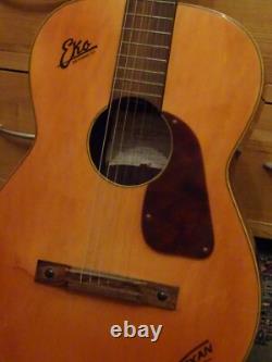 Guitare Eko vintage Texan (fabriquée en Italie)