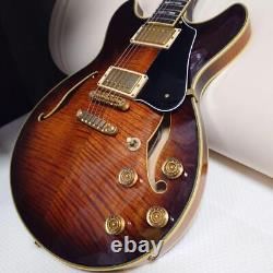 Guitare Électrique Semi-Acoustique Ibanez JSM 100 Sunburst Fabriquée au Japon Occasion