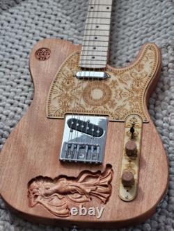 Guitare Électrique Style Telecaster Fait Main Unique