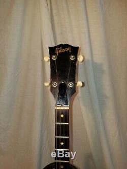 Guitare Gibson Tenor 4 Cordes (occasion - Bon État) Fabriqué En 1964