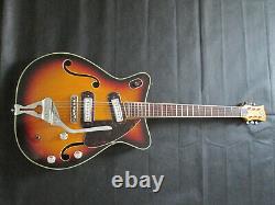 Guitare Semi-acoustique Terada Fabriquée Au Japon Des Années 1960