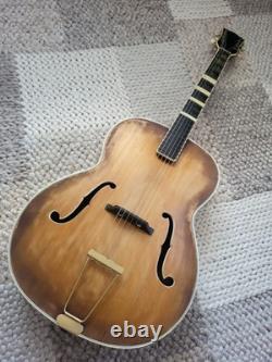 Guitare Vintage Höfner Fabriquée en Allemagne Archtop