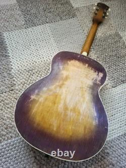 Guitare Vintage Höfner Fabriquée en Allemagne Archtop