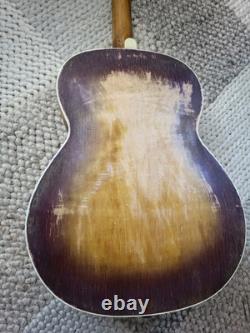 Guitare Vintage Höfner Fabriquée en Allemagne Archtop