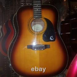 Guitare acoustique EPIPHONE PR 200 VS des années 90, fabriquée en Corée