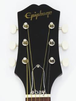 Guitare acoustique Epiphone inspirée par Gibson J-45 fabriquée en 2021 Musicale