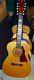 Guitare Acoustique Grand Concert Silvertone S1212 De 1970 Fabriquée Par Harmony