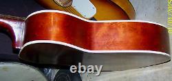 Guitare acoustique Grand Concert Silvertone S1212 de 1970 fabriquée par Harmony