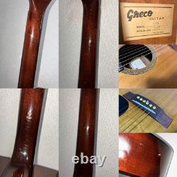 Guitare acoustique Greco 160 Dreadnought naturelle fabriquée au Japon d'occasion