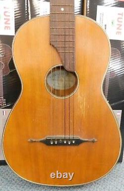 Guitare acoustique Parlor Vintage RARE de Phil Keller fabriquée en Allemagne