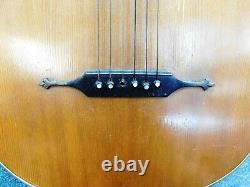 Guitare acoustique Parlor Vintage RARE de Phil Keller fabriquée en Allemagne