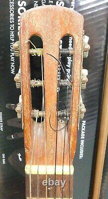 Guitare acoustique Parlor Vintage RARE de Phil Keller fabriquée en Allemagne