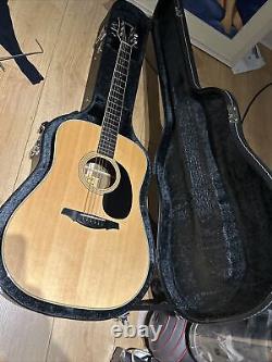 Guitare acoustique VOX V2000-DR SEULEMENT 12 FABRIQUÉES Excellent Palissandre Acajou Ebène