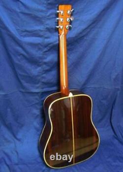 Guitare acoustique W-1200 W1200 fabriquée par Tama Blue Bell Bluebell vintage des années 1970