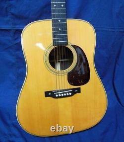 Guitare acoustique W-1200 W1200 fabriquée par Tama Blue Bell Bluebell vintage des années 1970