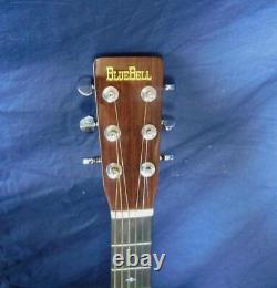 Guitare acoustique W-1200 W1200 fabriquée par Tama Blue Bell Bluebell vintage des années 1970