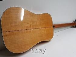 Guitare acoustique à cordes en acier des années 80, MARINA, fabriquée à Taiwan.