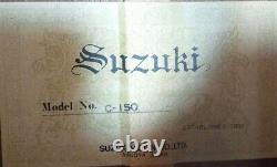 Guitare acoustique classique Suzuki C-150 naturelle fabriquée au Japon avec étui rigide