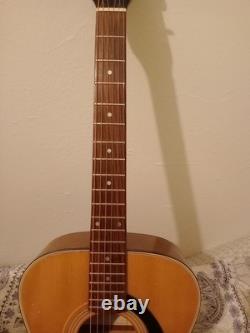 Guitare acoustique parlor Ibanez modèle 60 fabriquée au Japon guitare super rare