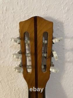 Guitare classique DEFIL des années 1960 fabriquée en Pologne
