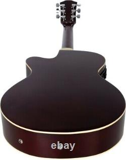 Guitare électro-acoustique 4/4 40 M-tunes MTF238CE du Royaume-Uni