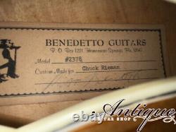 Guitares Benedetto Custom Cremona 17 Pouces Corps Mince Fabriqué En 1978 Walnut Burst W VI