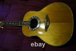 Guitarra Acustica Ovation Made In Usa, Modelo 1719, Vintage, Fissures De Péché