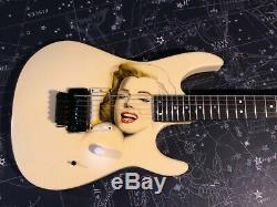 Hamer Chaparral Elite Merilyn Monroe Fabriqué Aux USA Guitare Électrique