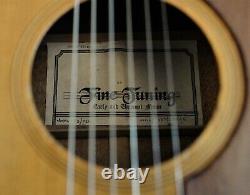 Hand Crafted Acoustic Guitar Luthier Made C. 2000 Par Fine Tuning Instruments