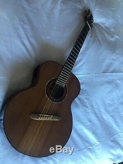 Hand Made Fan Guitare Acoustique Italienne Chantourner