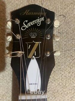 Harmony Sovereign H-1260 Vintage 60s Guitare Acoustique Made In USA