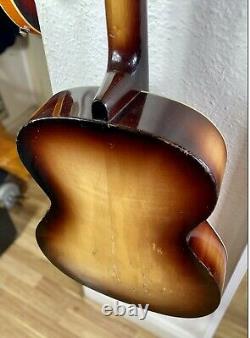 Hofner Congress Vintage Guitare Acoustique Archtop Made In Germany 50s/60s