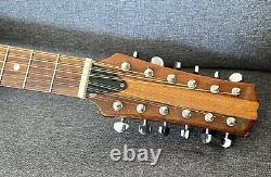 Hoyer 12 Cordes Guitare Acoustique Vintage Fabriqué En Allemagne 60