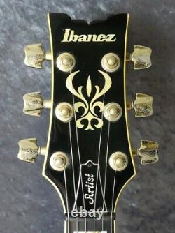 Ibanez As200 Av -artist- Guitare Électrique Semi-acoustique Avec Hc Fabriqué En 1987 Japon
