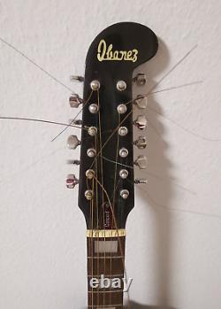 Ibanez Concord Guitar 647-12 12 String Fabriqué Au Japon Pas De Valise Vintage 70s