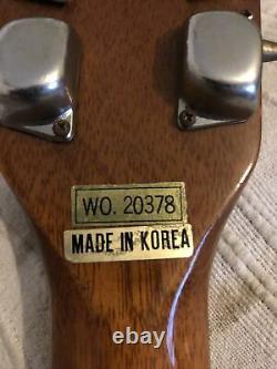 Kent Acoustic Guitar Original 70s / Début Des Années 80 Fabriqué En Corée. Solide Et Haut. Etc