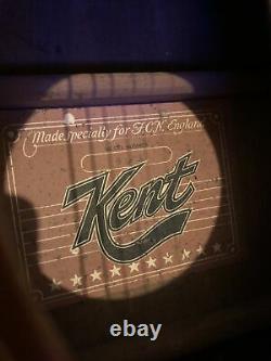 Kent Acoustic Guitar Original 70s / Début Des Années 80 Fabriqué En Corée. Solide Et Haut. Etc