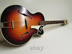 MARTIN GRAUBNER REX GUITARE JAZZ Fabriquée en ALLEMAGNE