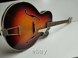 MARTIN GRAUBNER REX GUITARE JAZZ Fabriquée en ALLEMAGNE