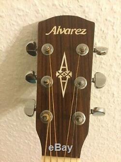 Made Acoustique Guitare Folk Alvarez Main Af 30 (e 12030047)