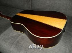 Made In Japan 1979 Morris W70 Absolument Terrific D45 Style Guitare Acoustique