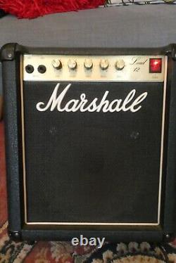 Marshall Lead 12 Combo Guitare Fabriqué en 1982 Modèle N° 5005 En Bon État de Marche