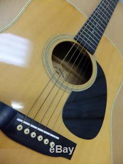 Morris Guitare Acoustique. W-20 Fabriqué Au Japon Beutiful Rare Utile Ems F / S