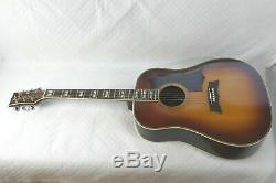 Morris Mg-60 Made In Japan Guitare Acoustique Vintage Des Années 1970 Sunburst