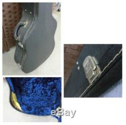 Nashville N50d Natural Acoustic Guitar Made In Japon Hard Case Super Rare