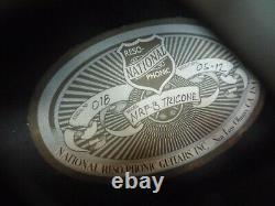 National Nrp B Corps En Acier Tricone 12 Fret Résonator Guitare Made USA En 2013