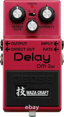 Nouvelle Marque Boss Dm-2w Relay Guitar Effets Pedal Waza Craft Made In Japan Dhl Ems