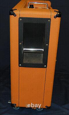 Orange Guitar Amp 80w Or80 2x12 Combo Valve Panneau Graphique/texte Uk Made Classic