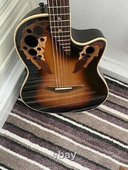 Ovation USA Elite 1768 Made In America Electro Acoustic Guitar Cash On Pick Up O
